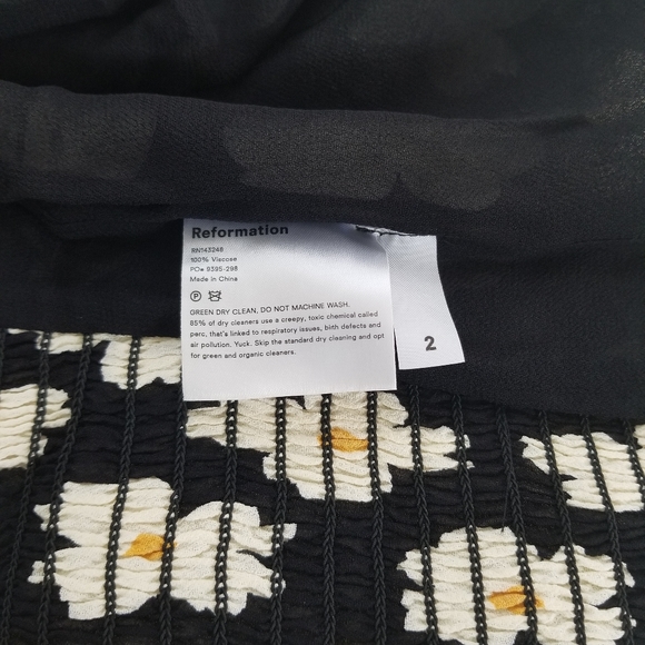 NWT Size 2 Reformation Georgia Gemma Top - Picture 7 of 7